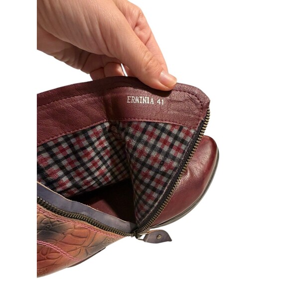 Spring Step L'Artiste Erminia Zippered Booties Sz 10 EU 41 - Picture 8 of 9